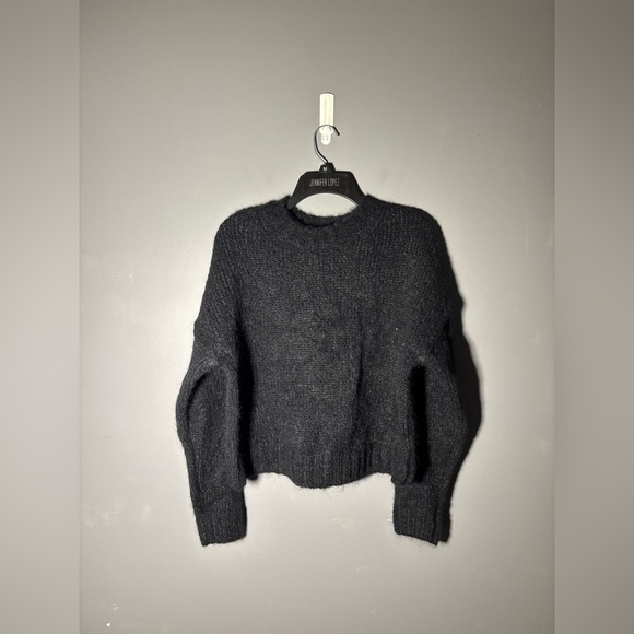 Sweaty Betty Boucle Alpaca Mohair Blend Sweater Womens Size 6 - Picture 2 of 5